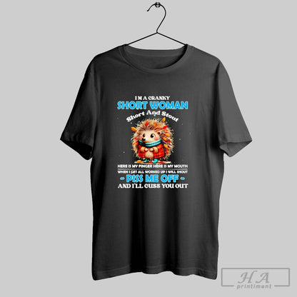 Trendy Hedgehog Im Cranky Short Piss Me Off Long Sleeve Designer