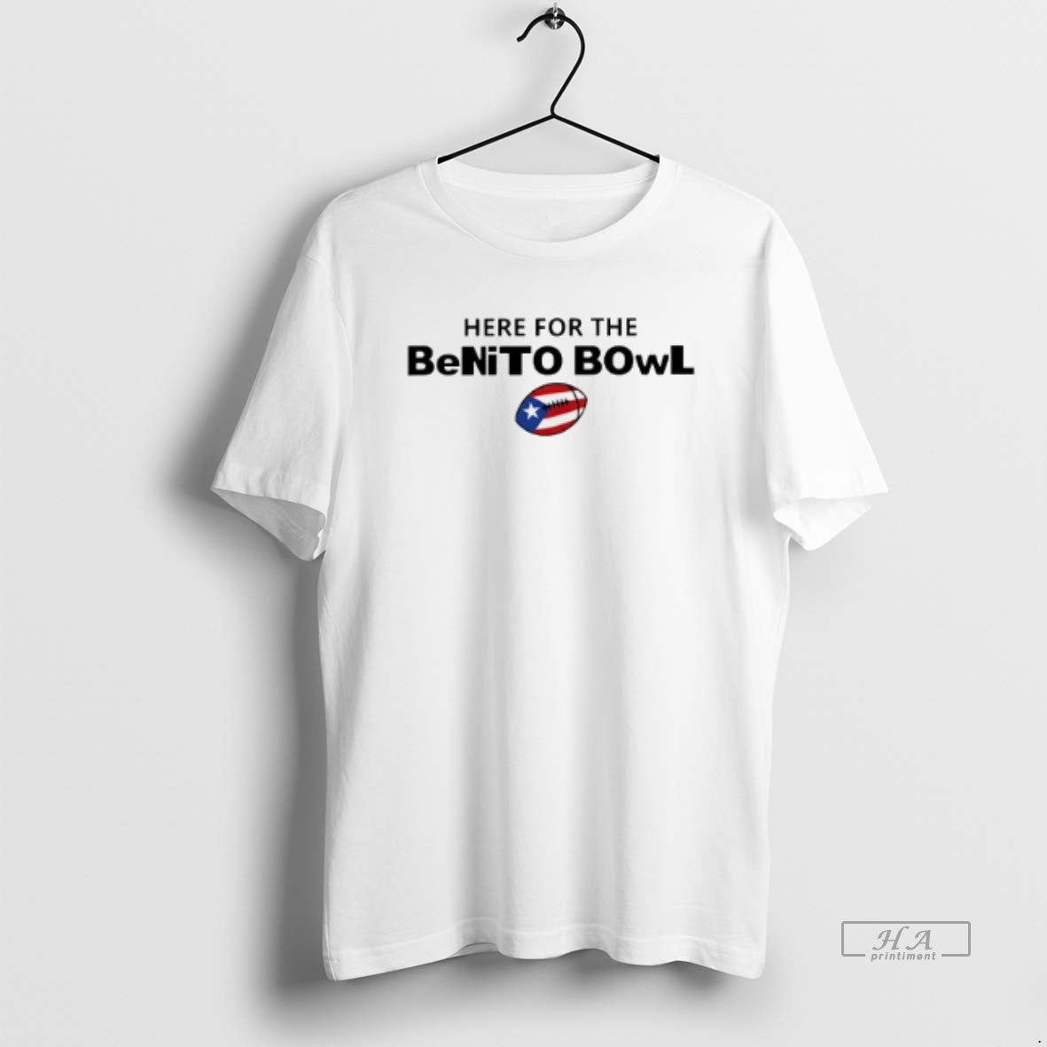 Trendy Here Benito Bowl Bad Bunny Tee Classic Art