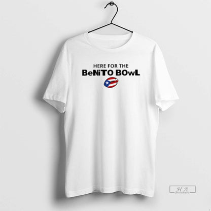 Trendy Here Benito Bowl Bad Bunny Tee Classic Art