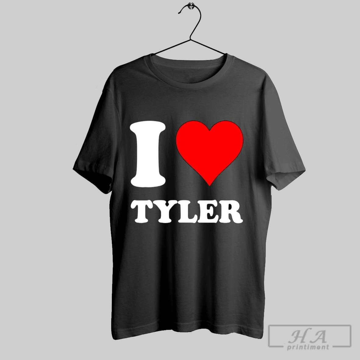 Trendy I Love Tyler Shirt Classic Apparel