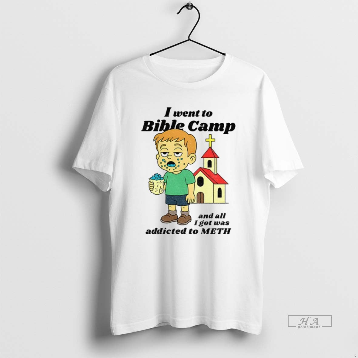 Trendy I Went To Bible Camp And All I Got Was Addicted To Meth Tank