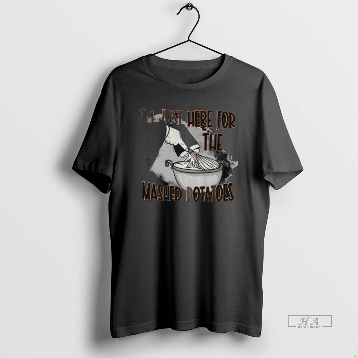 Trendy Im Just Here Mashed Potatoes Thanksgiving Long Sleeve Stylish