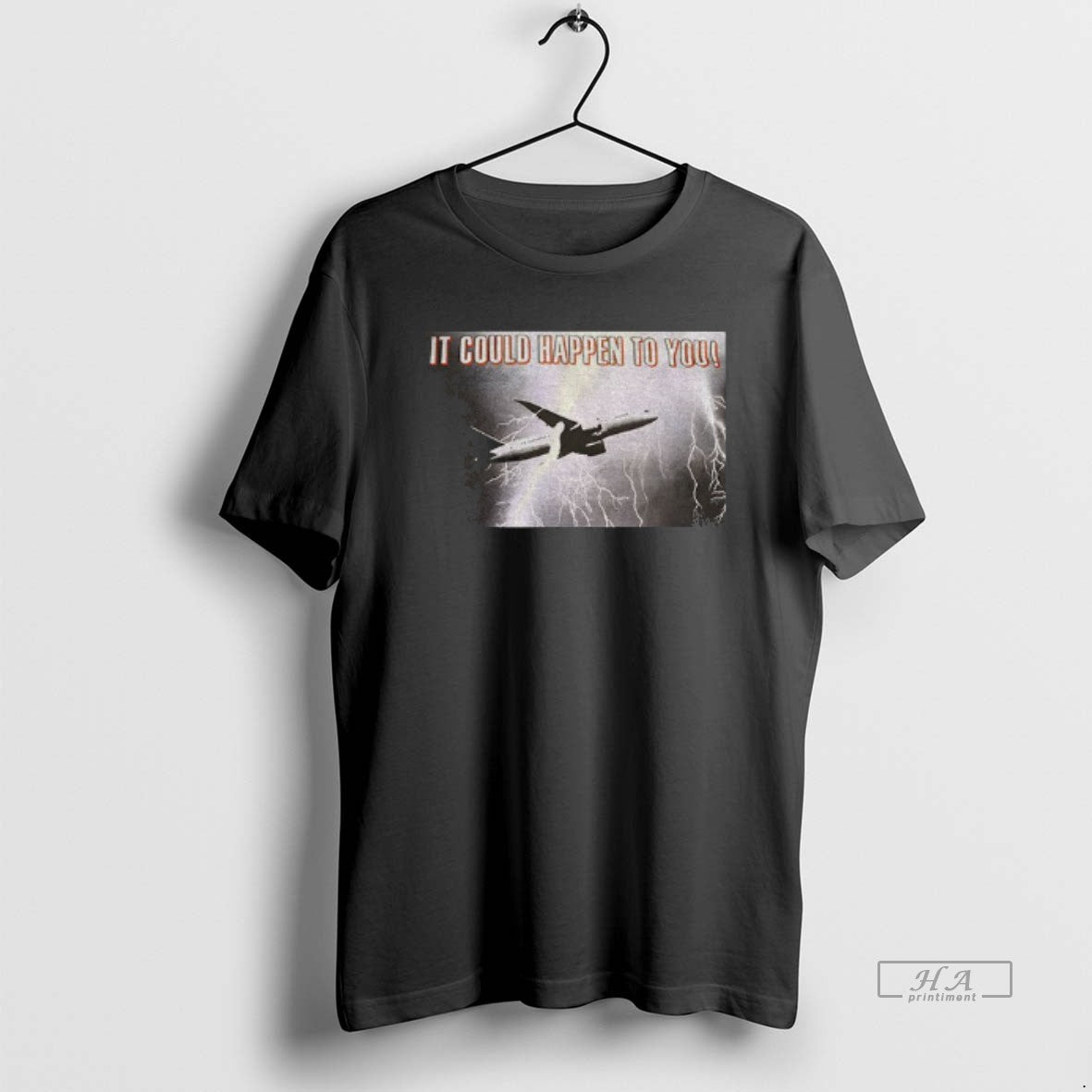 Trendy It Could Happen To You Plane Lightning Hoodie Unique Fashion
