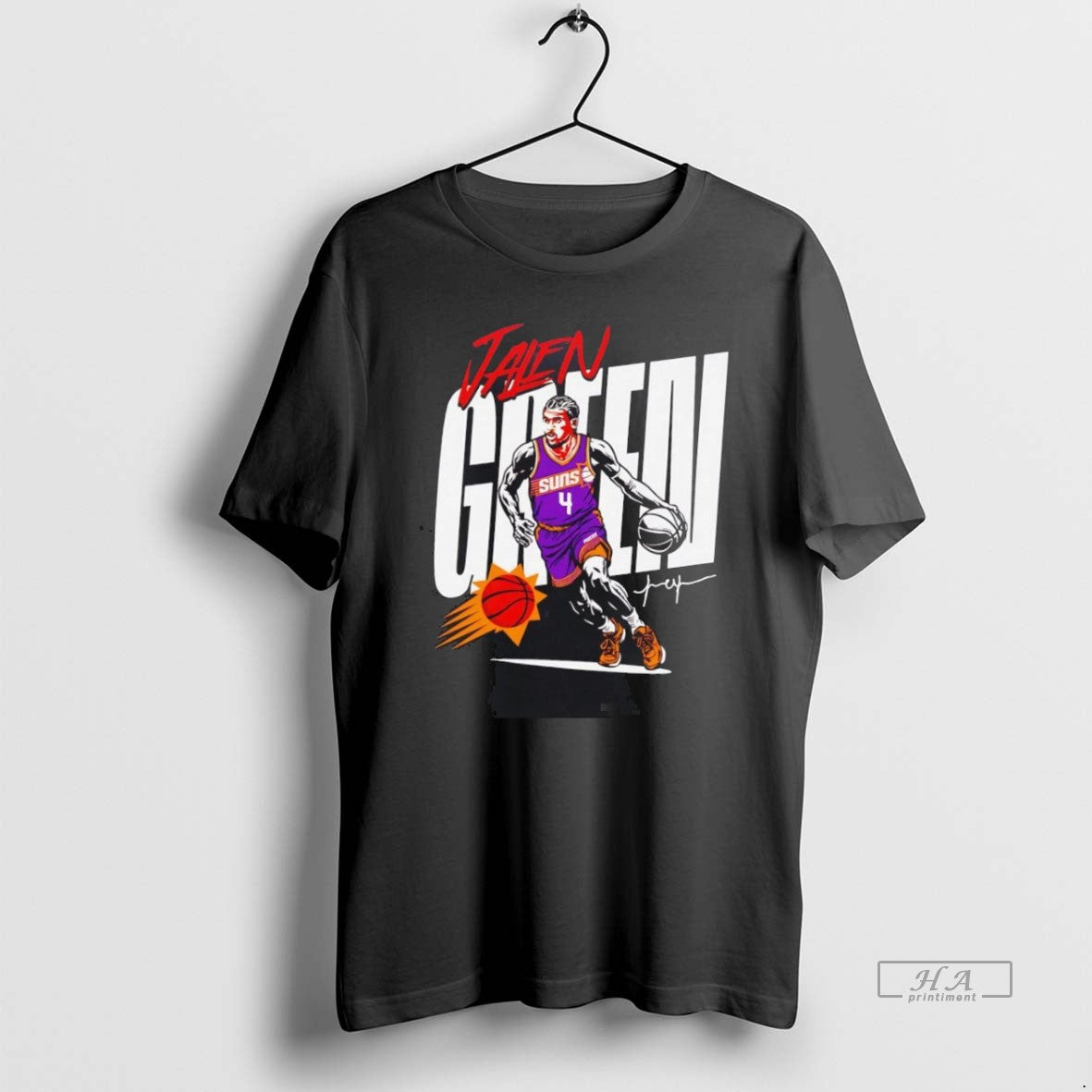 Trendy Jalen Green Post Moves Phoenix Suns Signature Long Sleeve