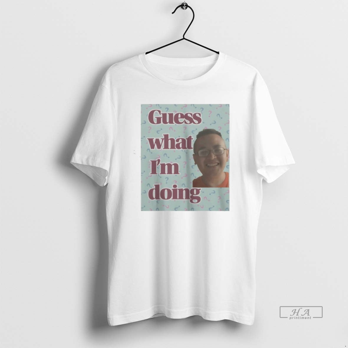 Trendy James Cage White Guess What Im Doing Long Sleeve Designer