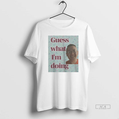 Trendy James Cage White Guess What Im Doing Long Sleeve Designer