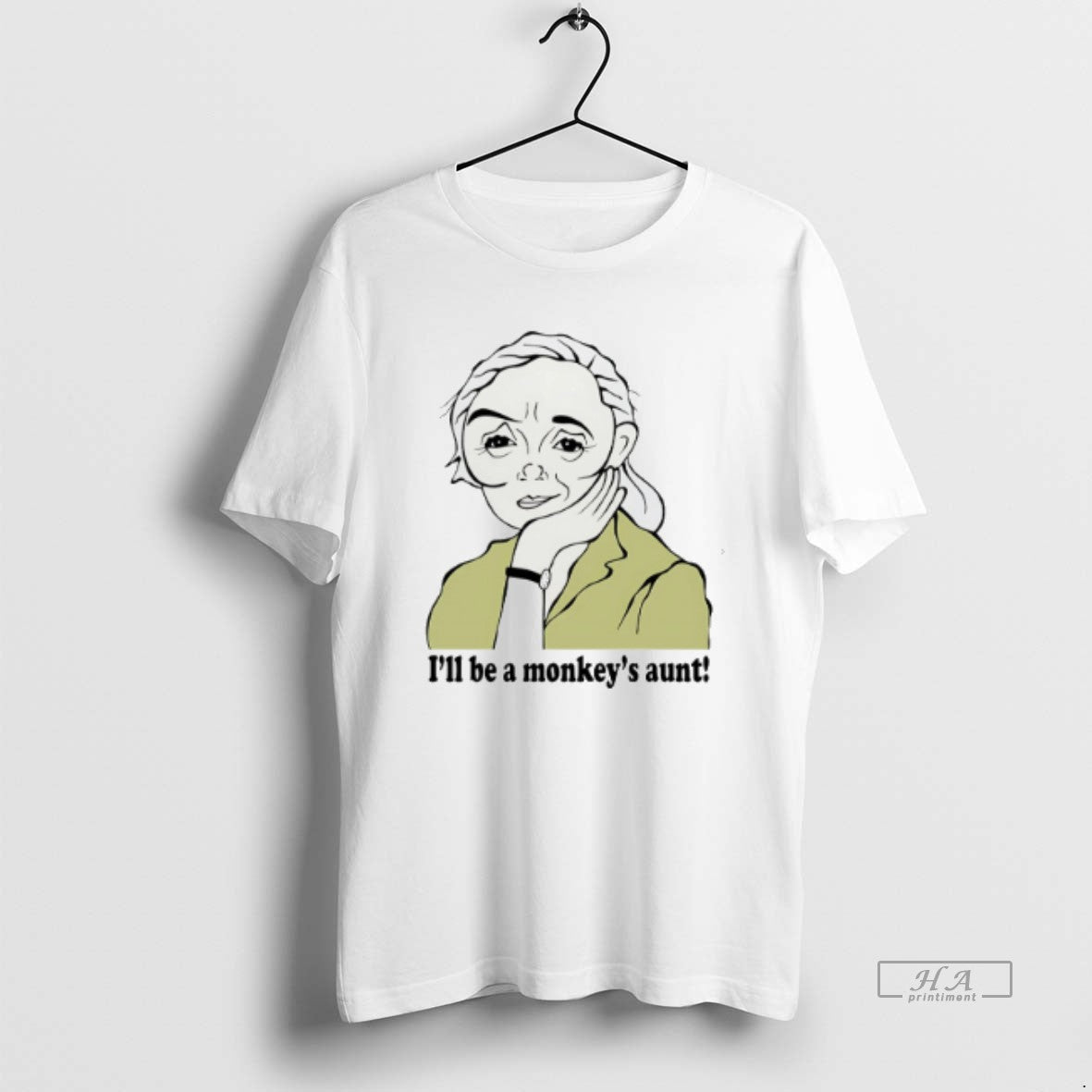 Trendy Jane Goodall Ill Be Mokeys Aunt Tank Top Retro Merch