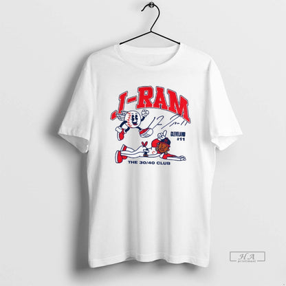 Trendy Jose Ramirez Superstar Cartoon Cleveland Guardians 30 40 Club