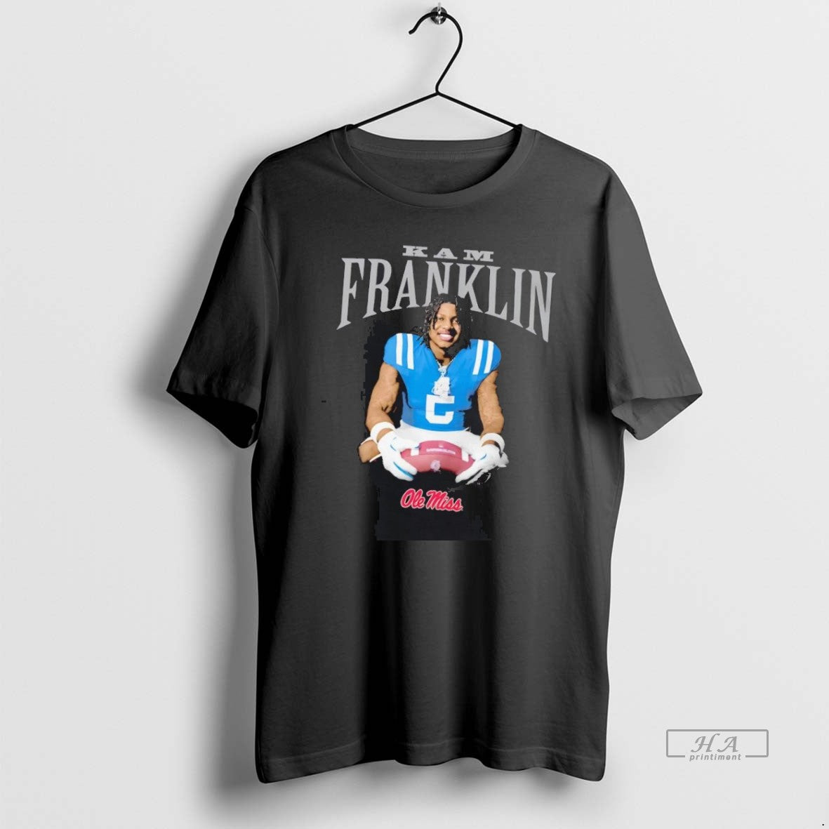 Trendy Kam Franklin Portrait Smile Ole Miss Hoodie Modern Merch