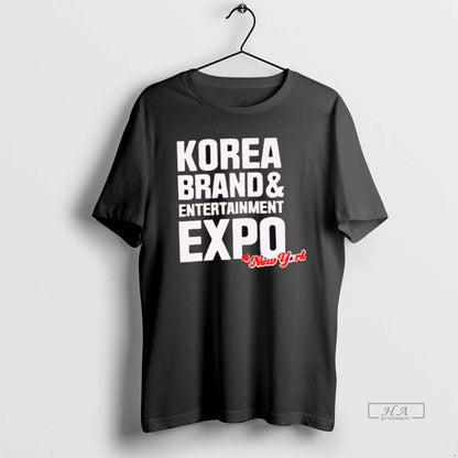 Trendy Korea Brand And Entertainment Expo New York Shirt Authentic