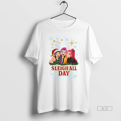 Trendy Kpop Demon Hunter Huntrix Sleigh All Day Holiday Sweatshirt