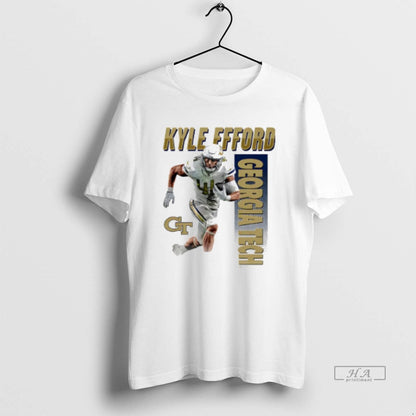 Trendy Kyle Efford Georgia Tech Yellow Jackets Hoodie Designer Merch