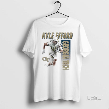 Trendy Kyle Efford Running Georgia Tech Shirt Stylish Design