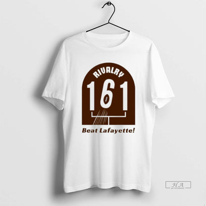Trendy Lehigh Football Rivalry 161 Beat Lafayette Hoodie Retro