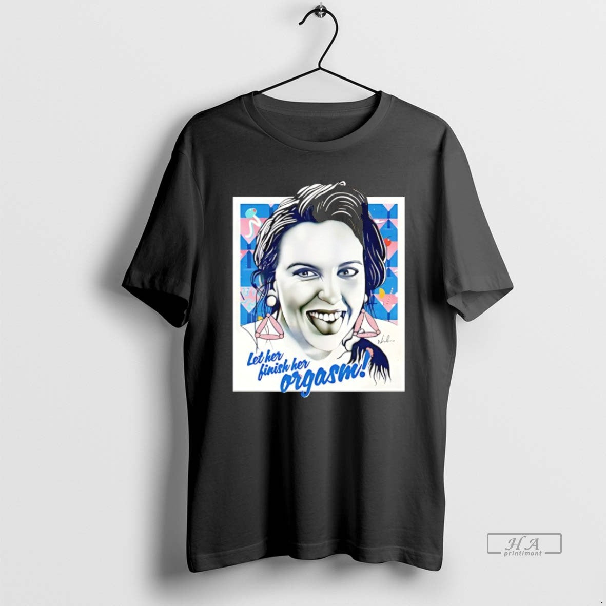Trendy Let Her Finish Her Orgasm Hoodie Designer Look