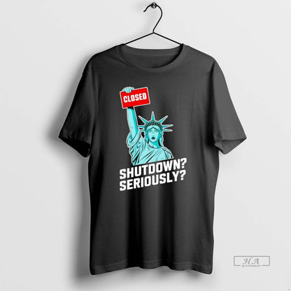Trendy Liberty Closed Government Shutdown Tank Top Trendy Design