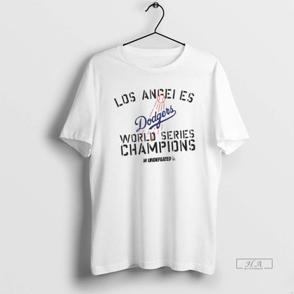 Trendy Los Angeles Dodgers World Series Champions Tee Trendy Merch