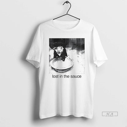 Trendy Lost Sauce Cat Tee Elegant Fashion