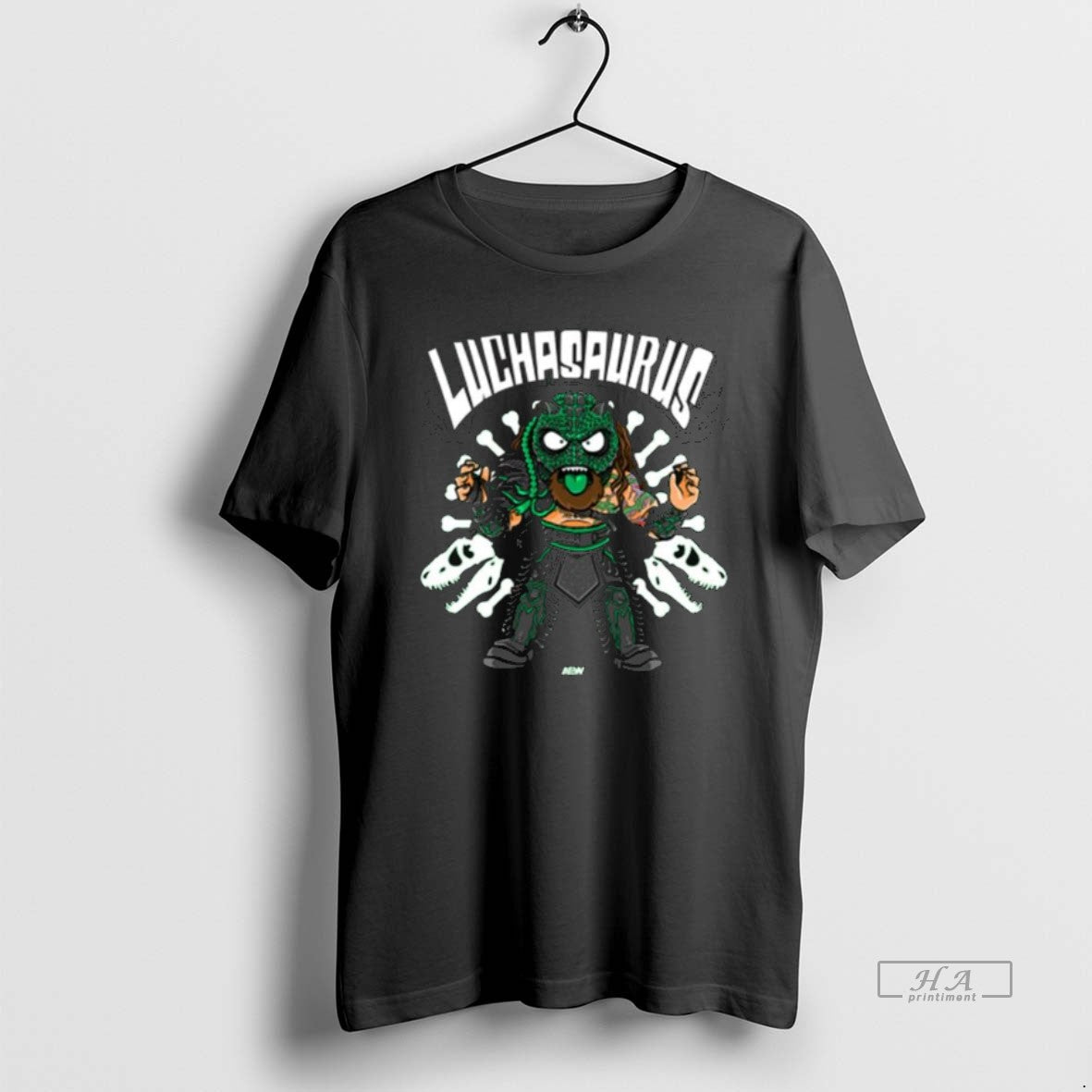 Trendy Luchasaurus Back From Long Sleve Sweatshirt Stylish Outfit