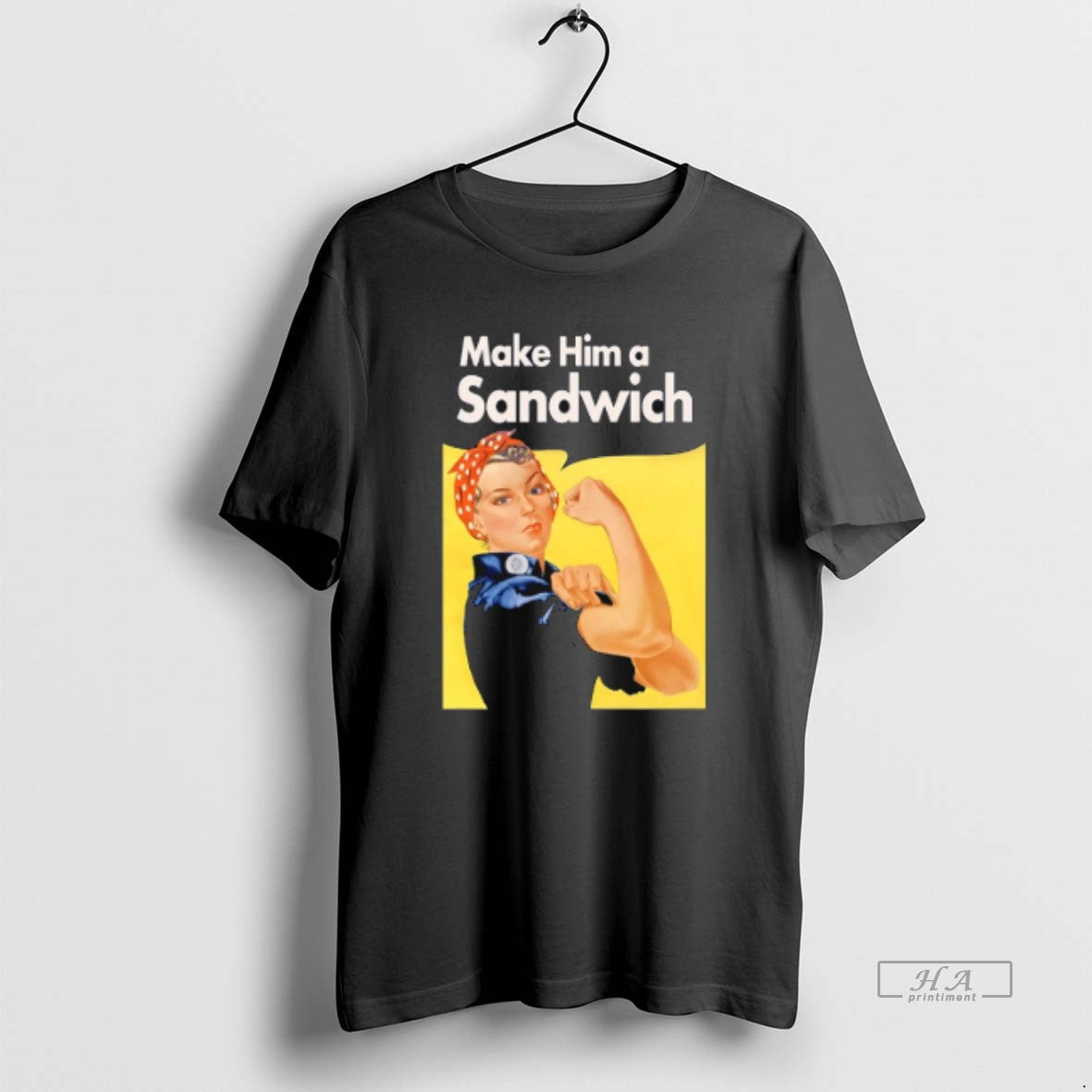 Trendy Make Him Sandwich Propaganda Tee Authentic Merch