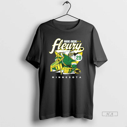 Trendy Marc Andre Fleury Minnesota Wild Hockey 2025 Nhl Signature