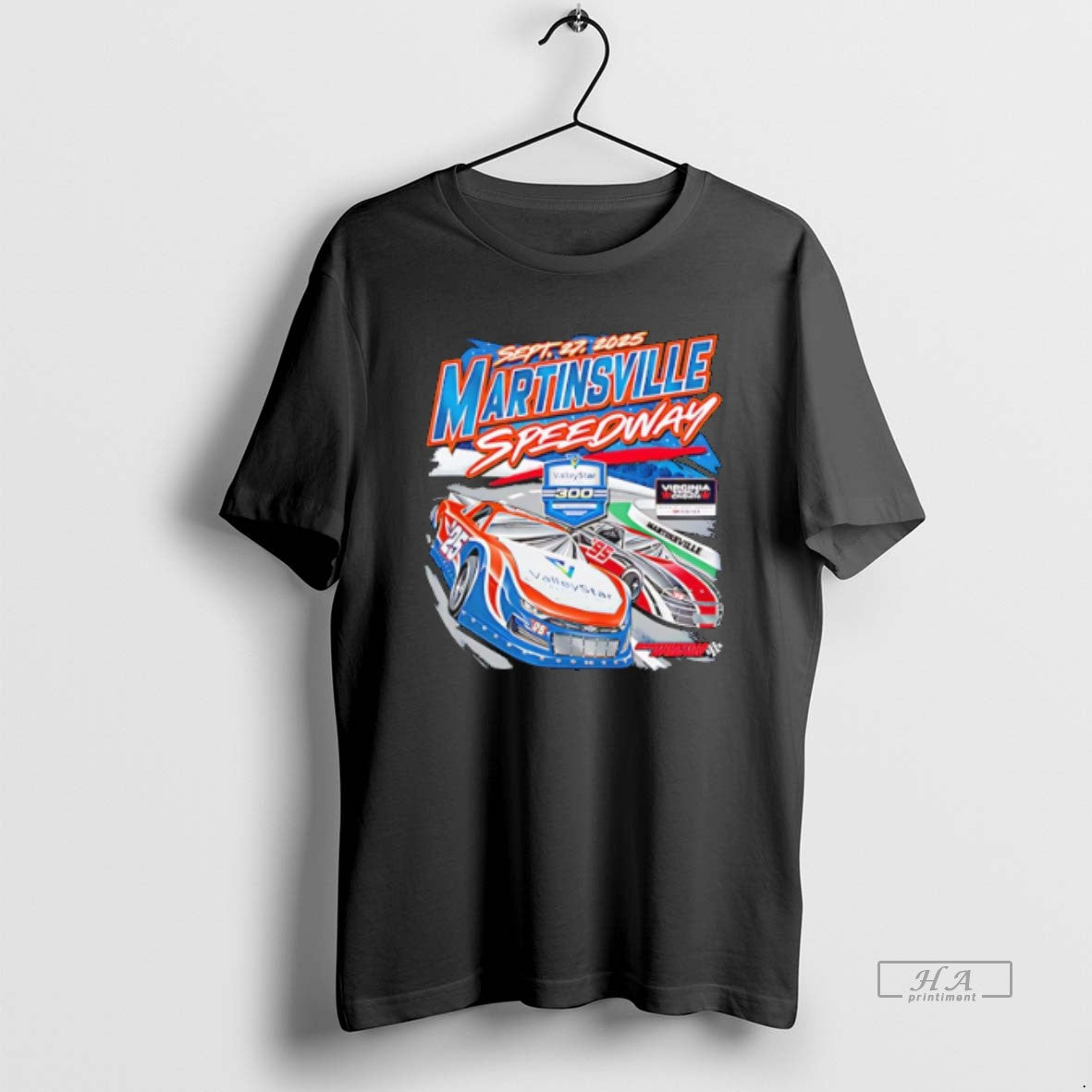 Trendy Martinsville Speedway Valley Star 2025 Long Sleeve Classic Art