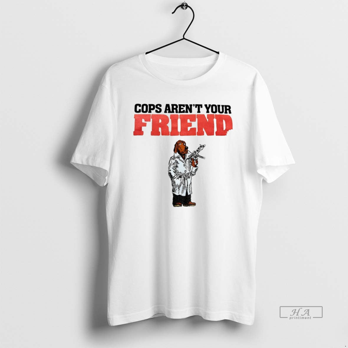 Trendy Mcgruff Crime Dog Cops Arent Your Friend Long Sleeve Designer