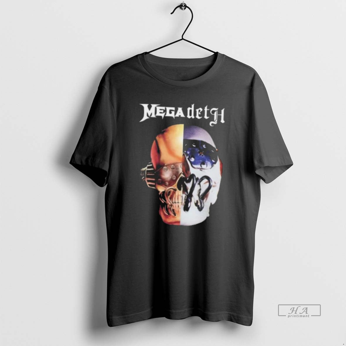 Trendy Megadeth Store Killing Is My Business Split Tee Vintage Fashion