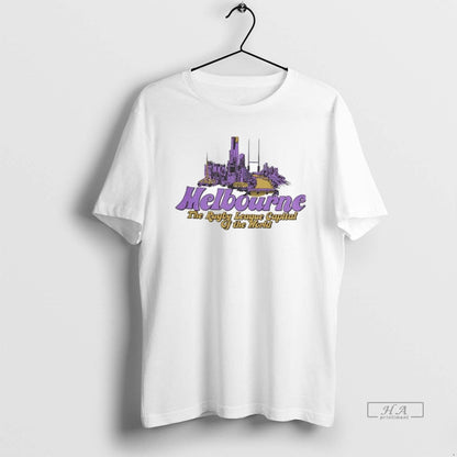 Trendy Melbourne Rugby League Capital World Tank Top Stylish Gift