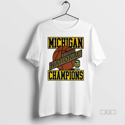 Trendy Michigan Wolverines Basketball National Champions 1989 Long