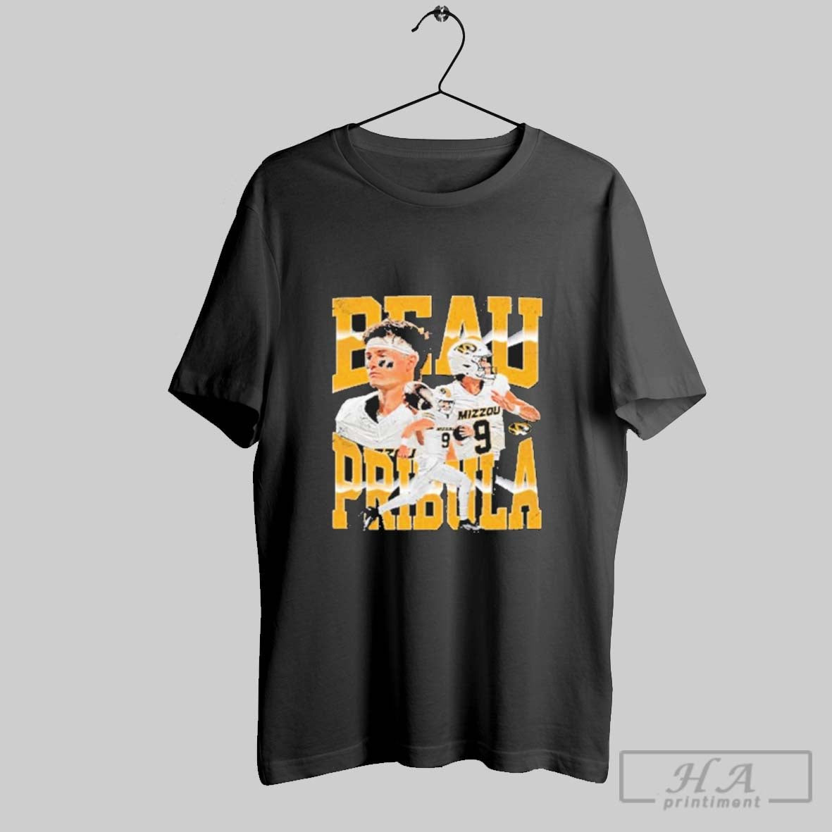 Trendy Mizzou Tigers Beau Pribula 9 Character Tank Top Authentic