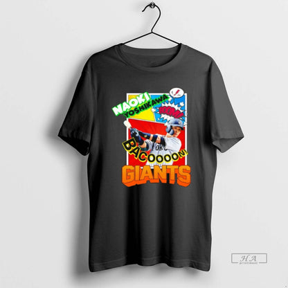 Trendy Naoki Yoshikawa Bacoon Giants Baseball Comic Sweatshirt