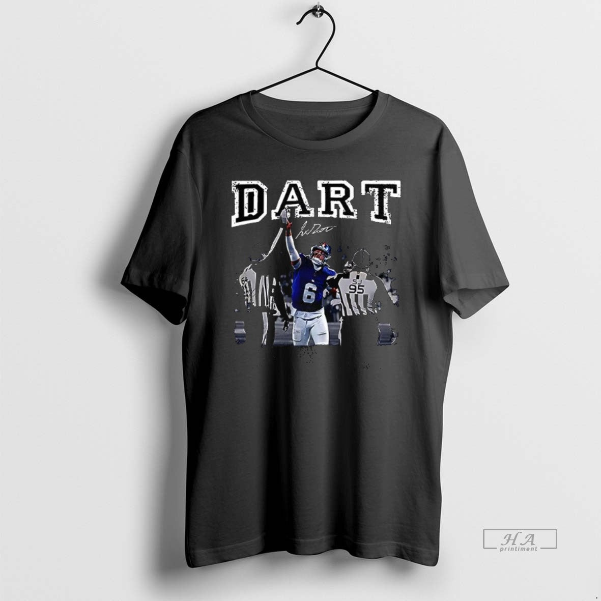 Trendy New York Giants Jaxson Dart 06 Fantastic Moment Shirt Classic