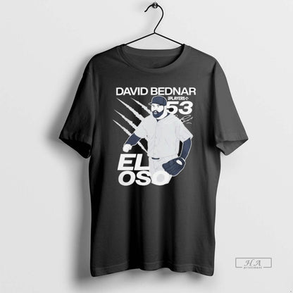 Trendy New York Yankees David Bednar El Oso TShirt Elegant Design
