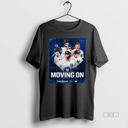 Trendy New York Yankees Moving 2025 Postseason Long Sleve Tee