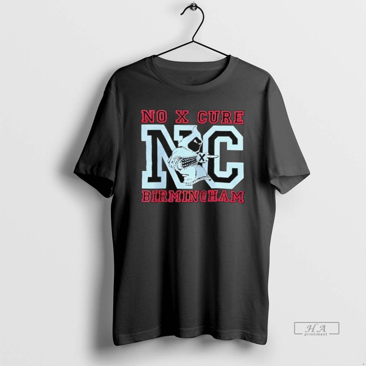 Trendy No Cure Birmingham 2025 TShirt Designer Fashion