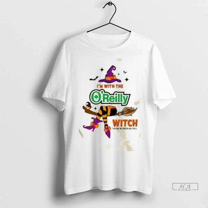 Trendy Oreilly Auto Parts Im Witch She Has Me Under Her Spell Hoodie