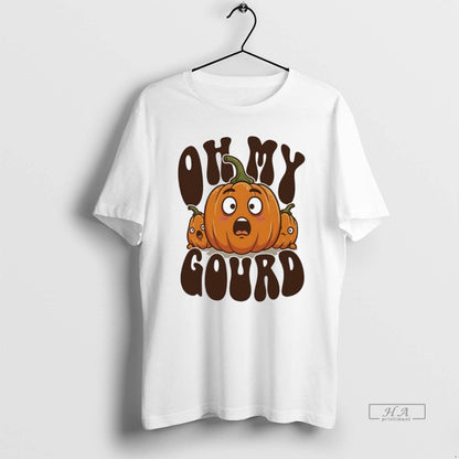 Trendy Oh My Gourd Pumpkin Shirt Classic Collection