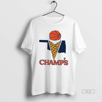 Trendy Oklahoma Champs Ice Cream Logo Tank Top Stylish Merch