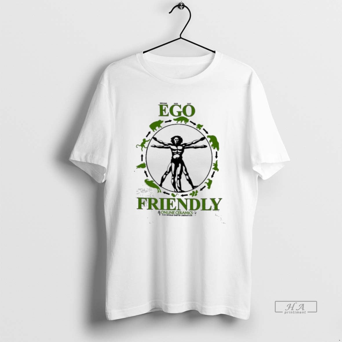 Trendy Online Ceramics Ego Friendly Tee Stylish Merch