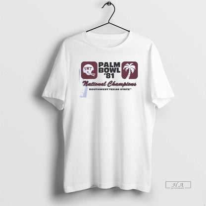 Trendy Palm Bowl 1981 National Championship Southwest Texas State