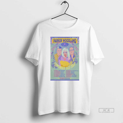 Trendy Parker Woodland Houston Tx September 28 2025 Tour Shirt Modern