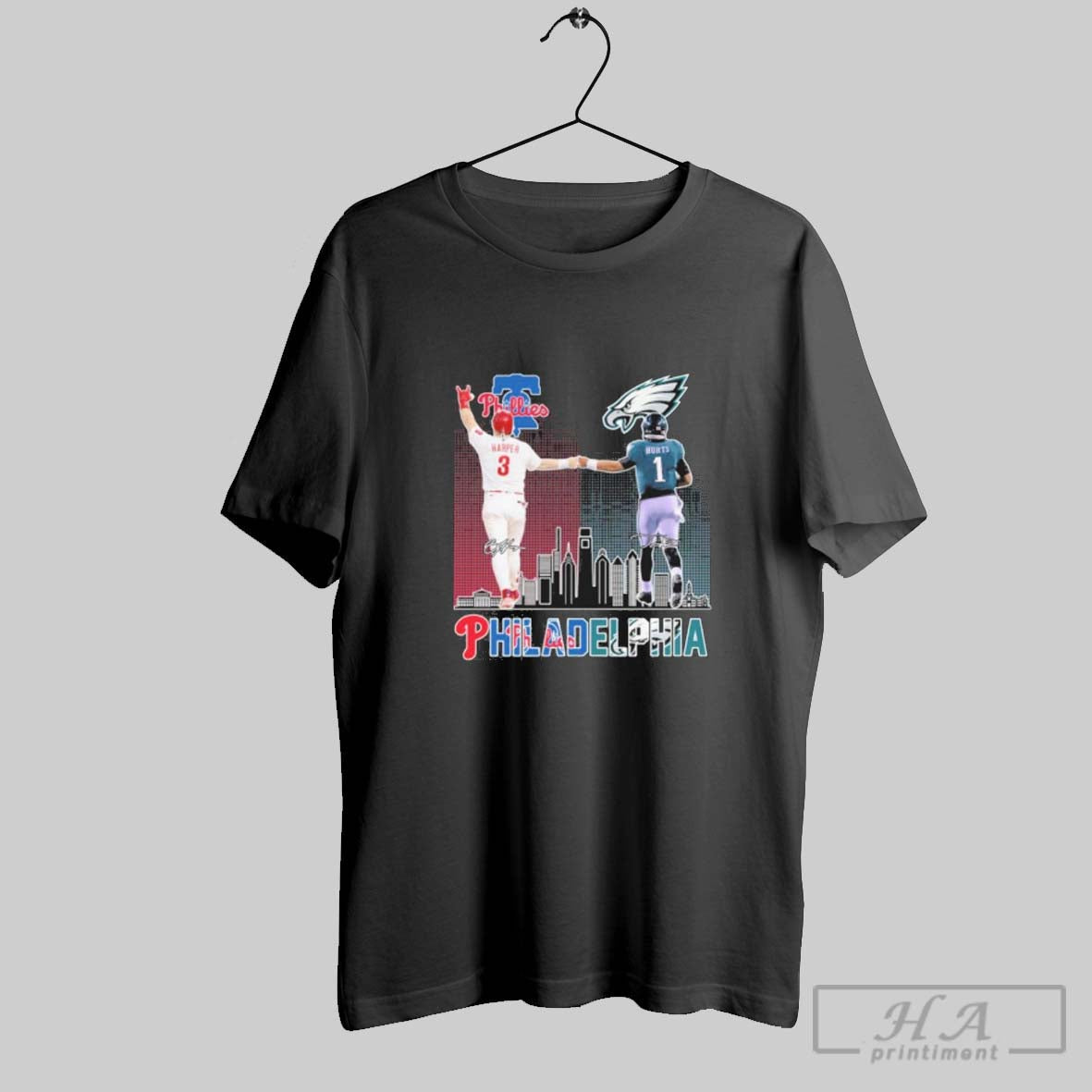 Trendy Philadelphia Bryce Harper And Jalen Hurts 2025 Sweatshirt