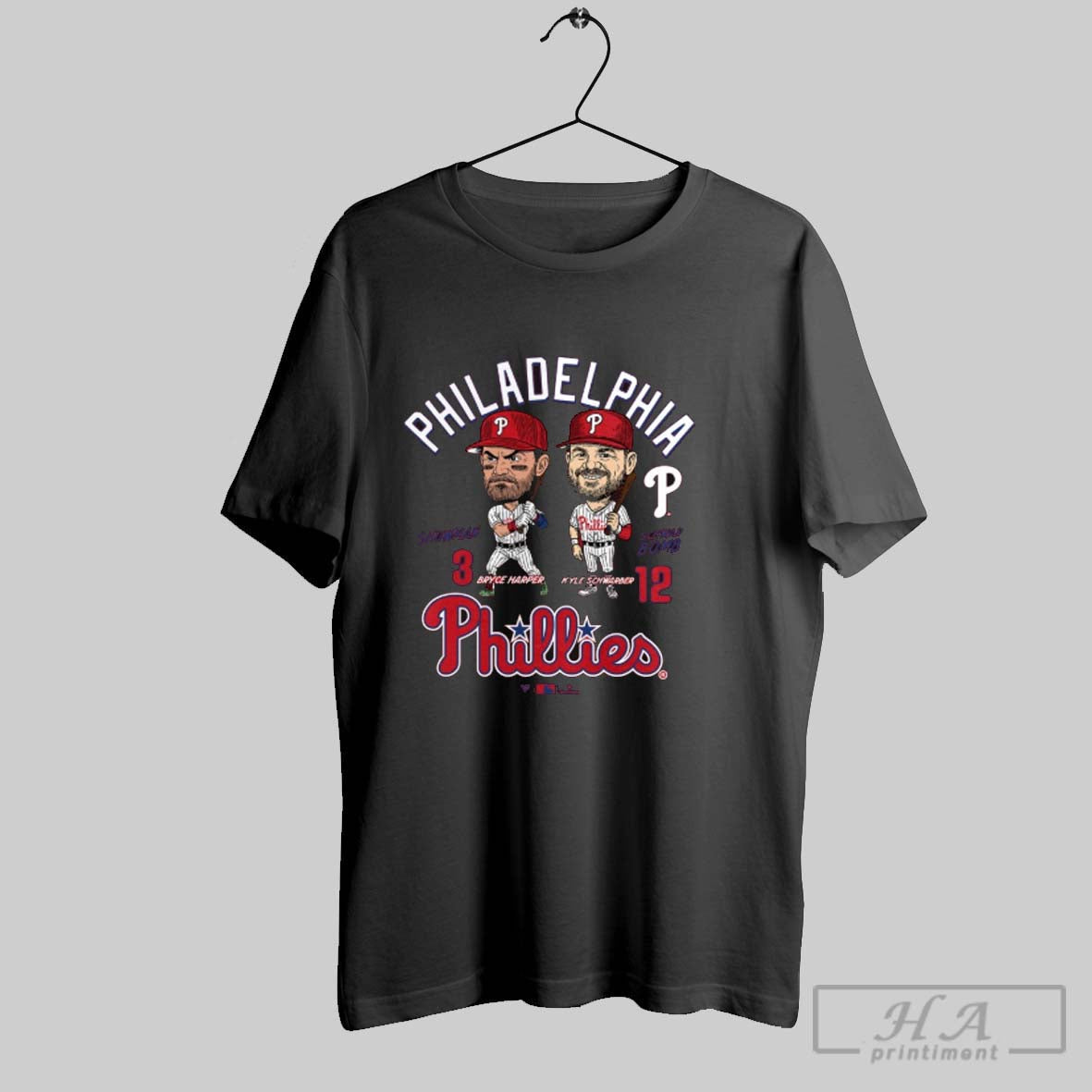 Trendy Philadelphia Phillies Mlb Bryce Harper And Kyle Schwarber