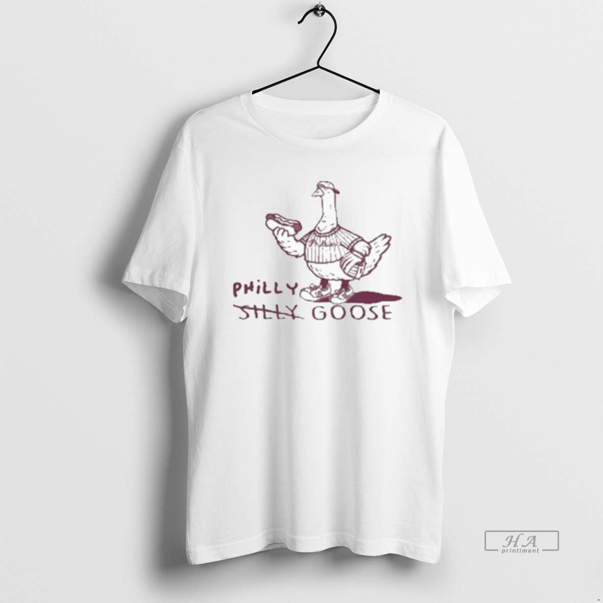 Trendy Phillies Goose Powder TShirt Unique Collection