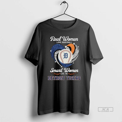Trendy Real Love Baseball Smart Love Detroit Tigers Diamond Heart