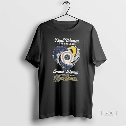Trendy Real Love Baseball Smart Love Milwaukee Brewers Diamond Heart