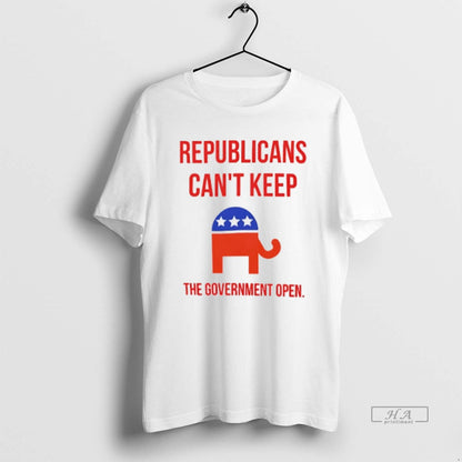 Trendy Republicans Cant Keep Government Open Government Shutdown