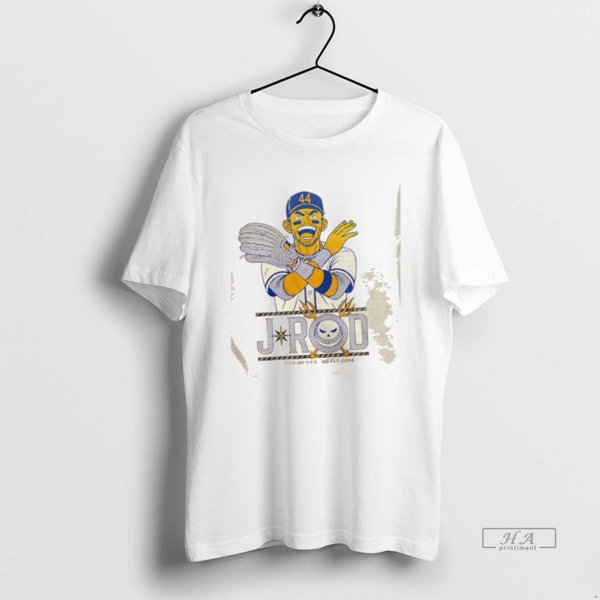Trendy Seattle Mariners J Rod No Fly Zone 2 Sided Long Sleeve