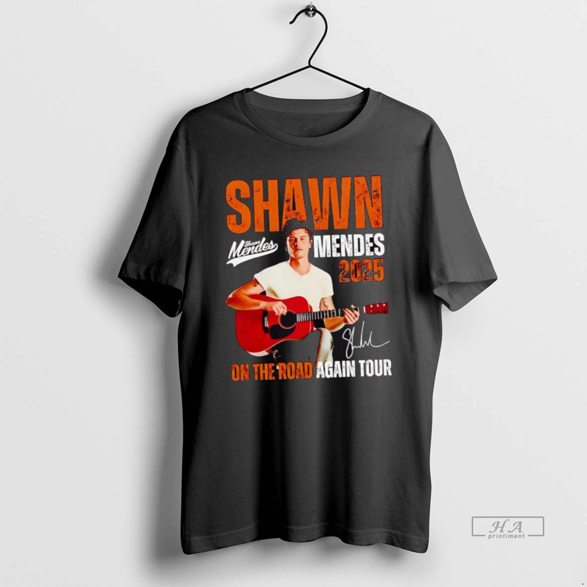 Trendy Shawn Mendes 2025 Road Again Tour Signature Tee Elegant Gift